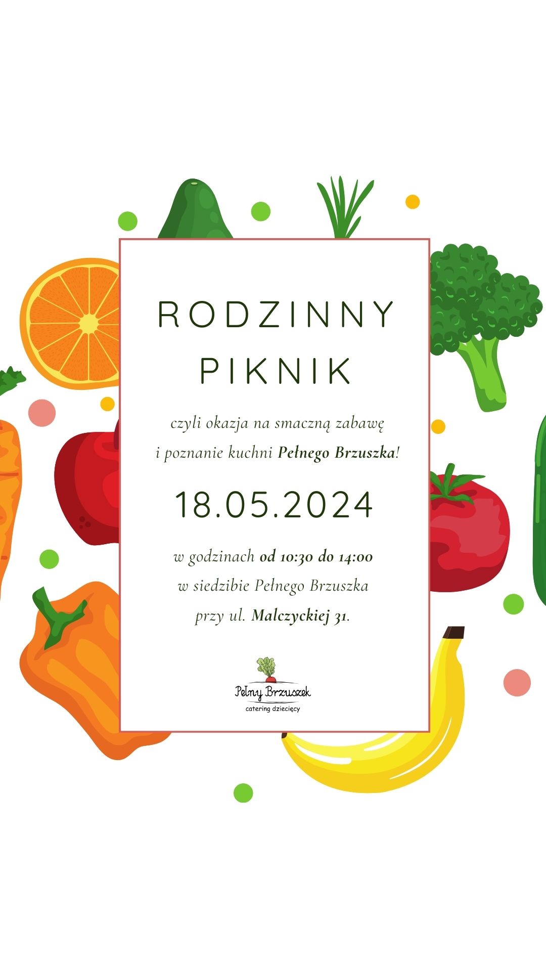 Zaproszenie na Piknik Pełnego Brzuszka